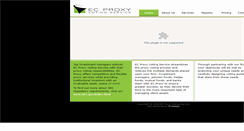 Desktop Screenshot of ecproxyvoting.com